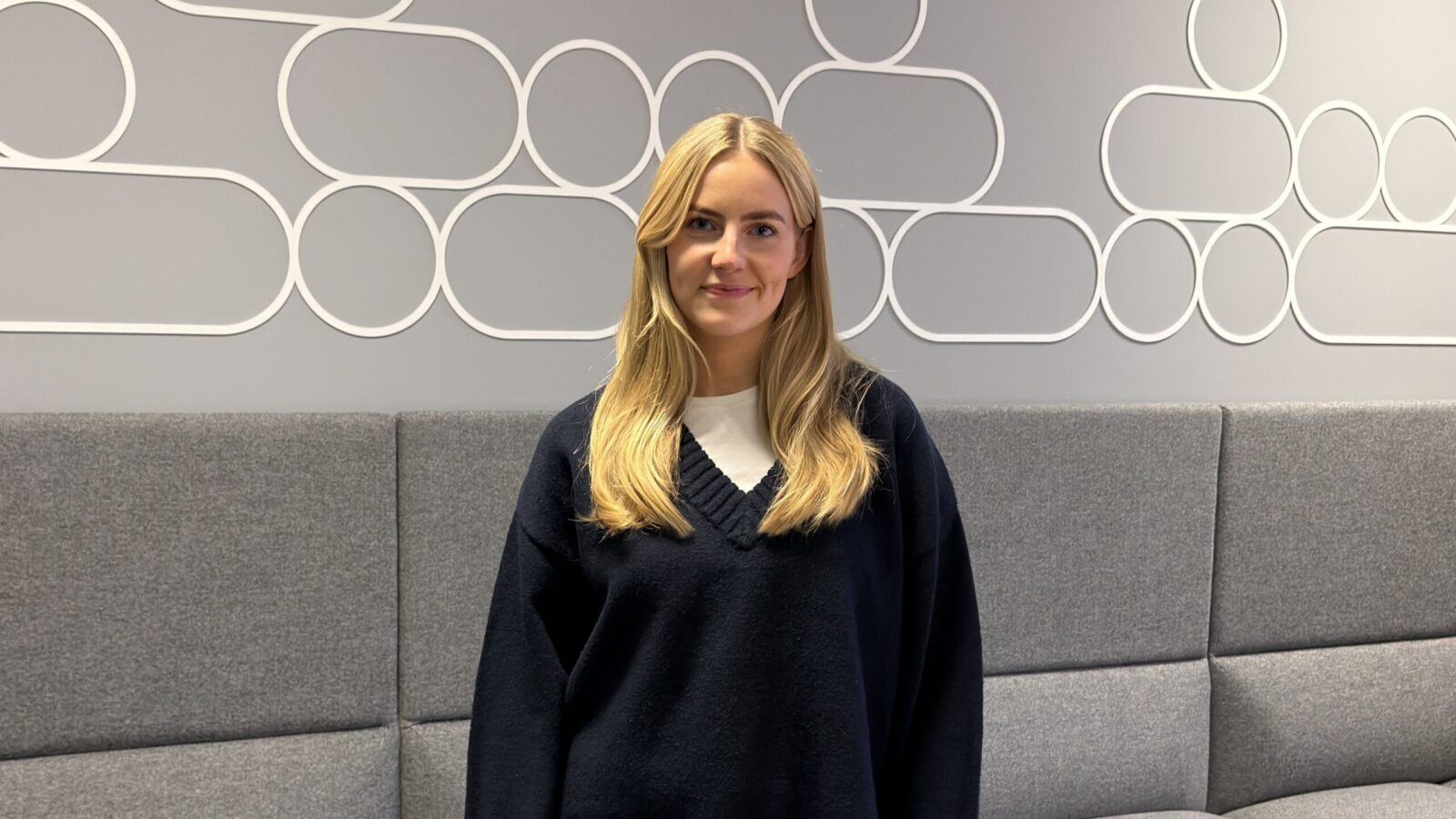 Jessica Öhman praktikant hos oss på Norrbottens Kommuner under hösten