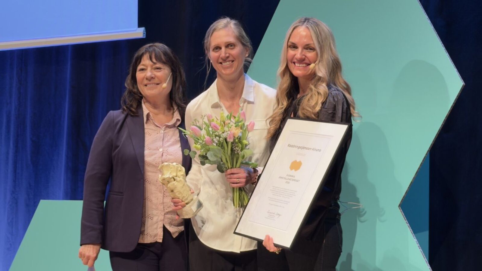 Grattis Räddningstjänsten i Kiruna till Svenska Jämställdhetspriset 2026!